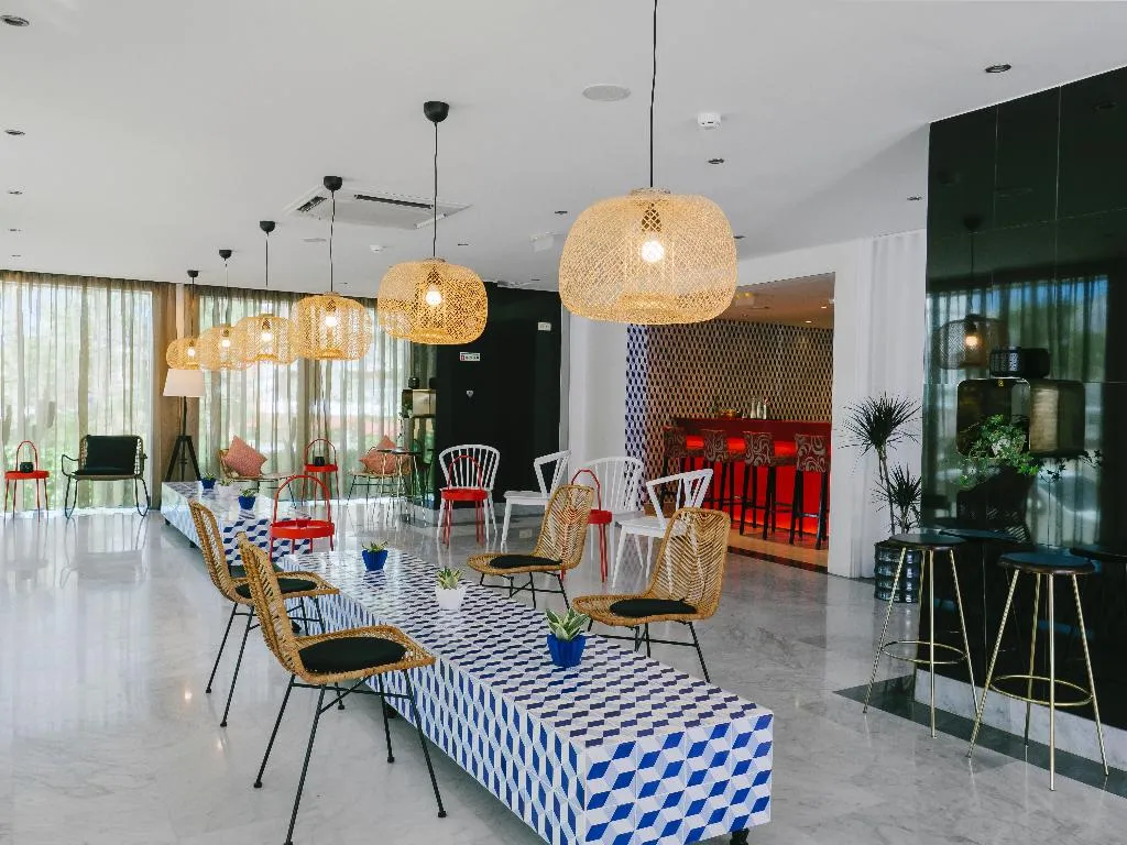Lobby, Topázio Vibe Beach Hotel & Apartments, Algarve