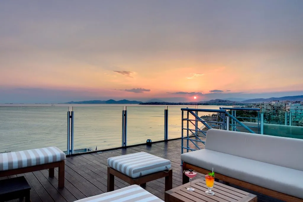 Terrace, Poseidon Athens Hotel, Athens