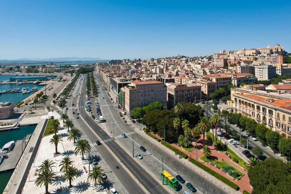 General view, Regina Margherita, Cagliari