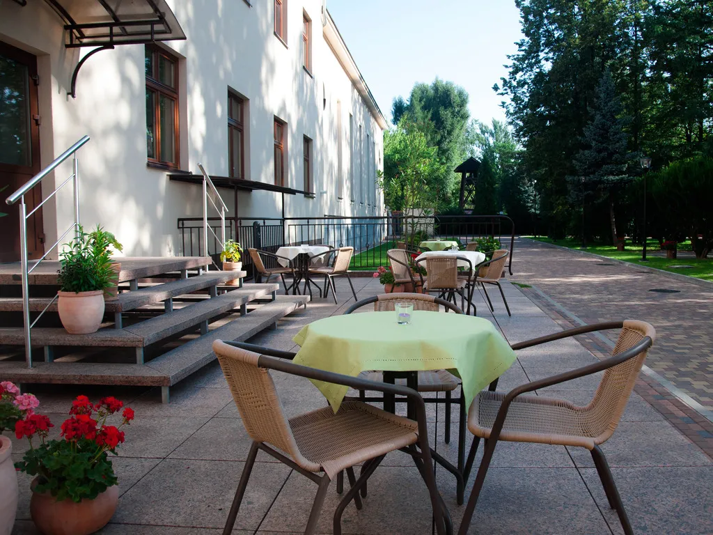Terrace, Domus Mater, Krakow