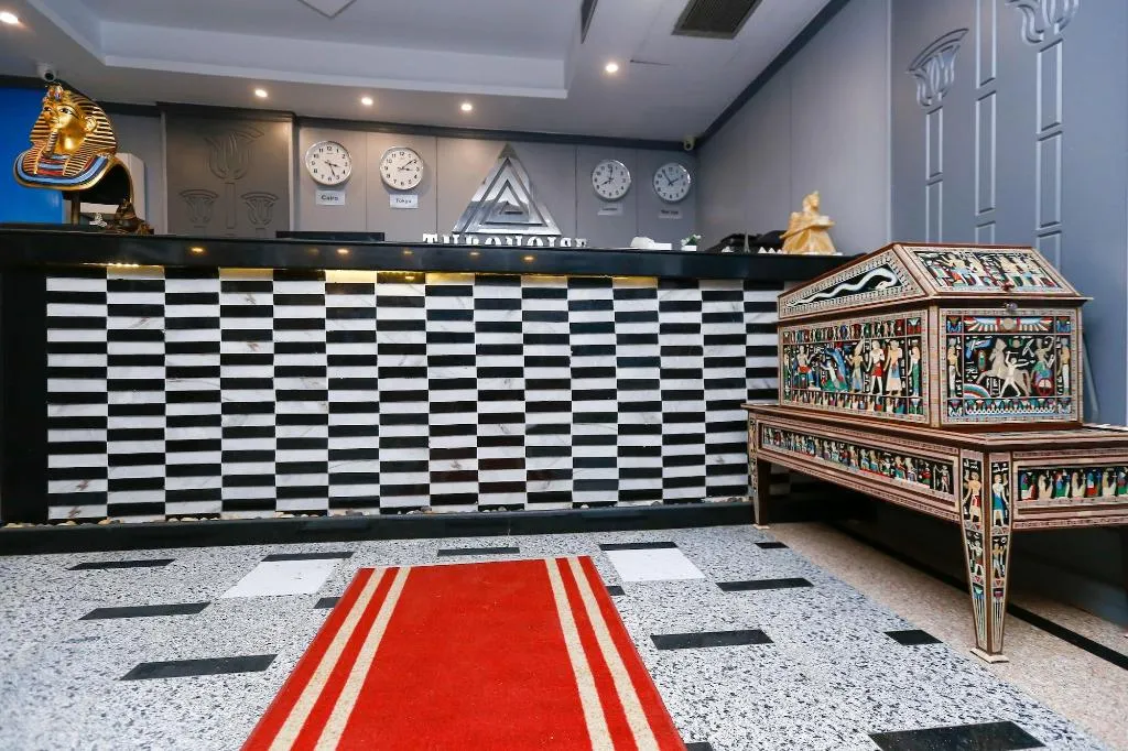 Lobby, Turquoise Pyramids Hotel, Cairo