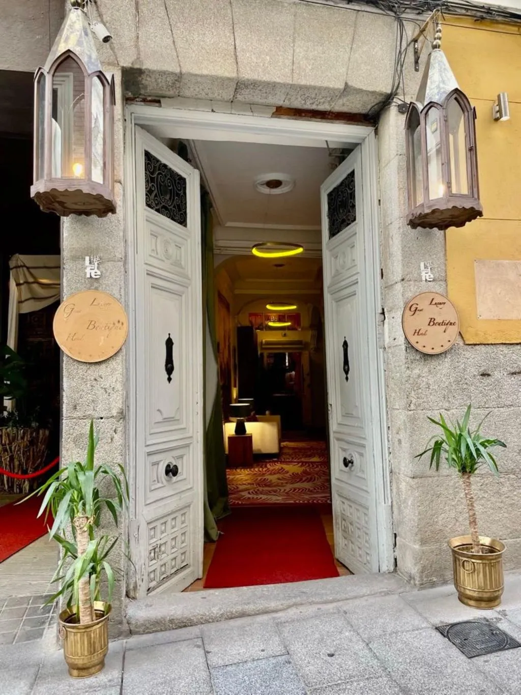 Lobby, Life Gran Via - Tropical Garden, Madrid