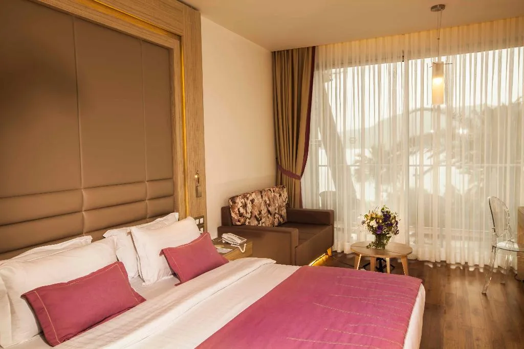 FAMILY ROOM SIDE SEA VIEW Room, Orka Lotus Beach Hotel, Dalaman