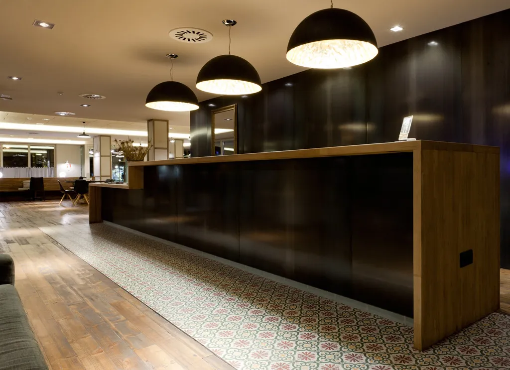 Lobby, Arrels d' Emporda Aparthotel, Costa Brava