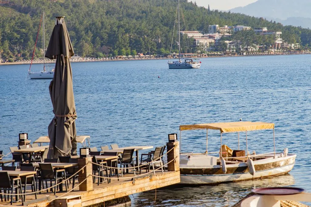 Terrace, Marbas Select Beach +14 Adult Only, Dalaman