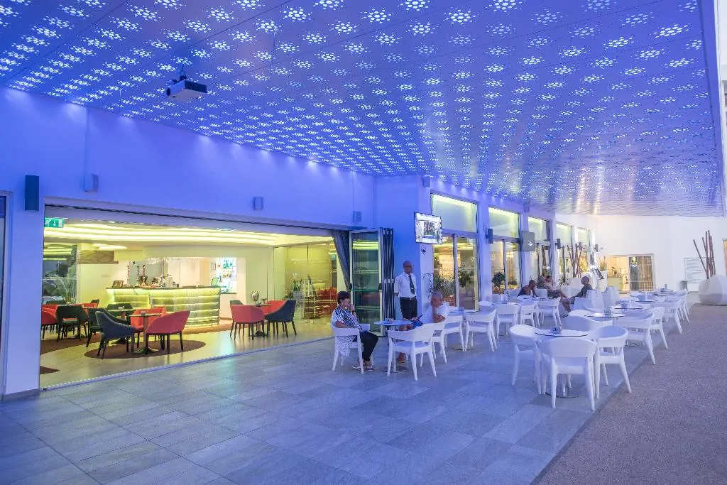 Terrace, Vassos Nissi Plage Hotel & Spa, Cyprus