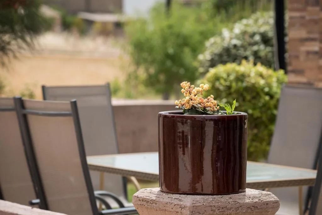 Terrace, Areti Suites, Crete
