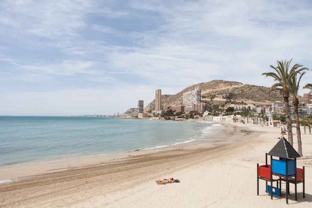 Beach, Hotel Albahia, Costa Blanca