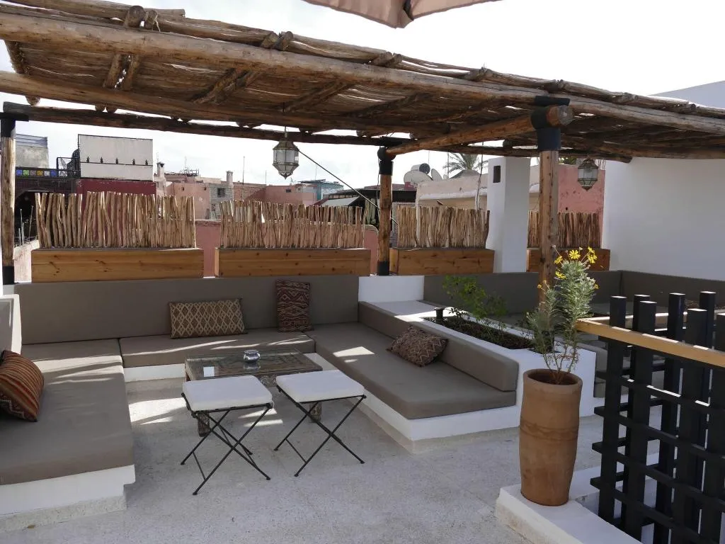 Terrace, Riad Zebrakaro, Marrakech
