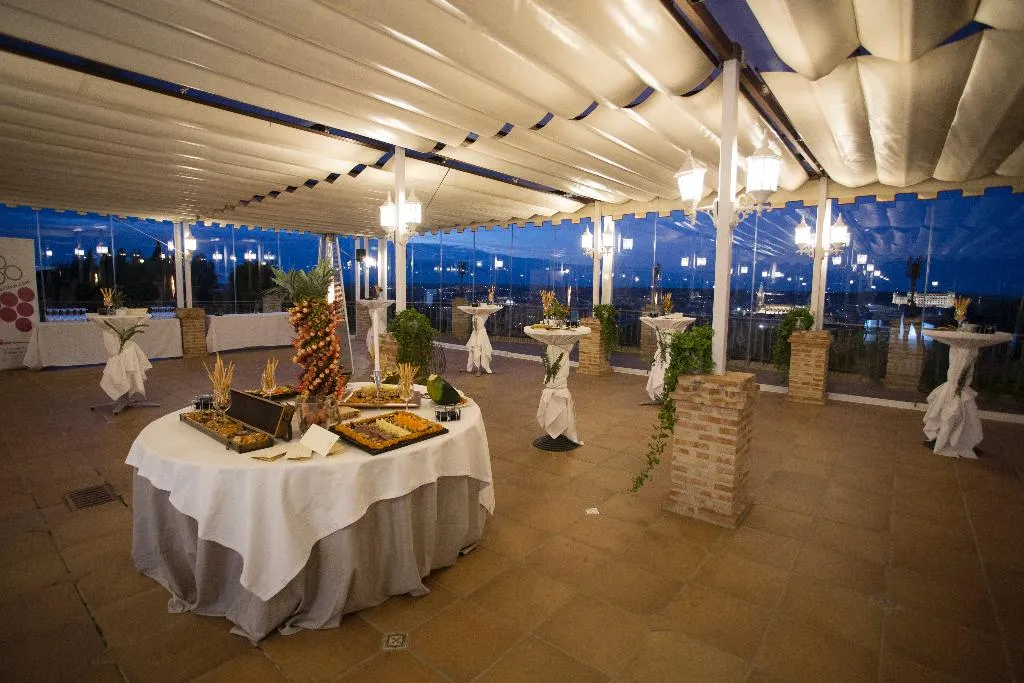 Terrace, Cigarral Del Alba, Madrid