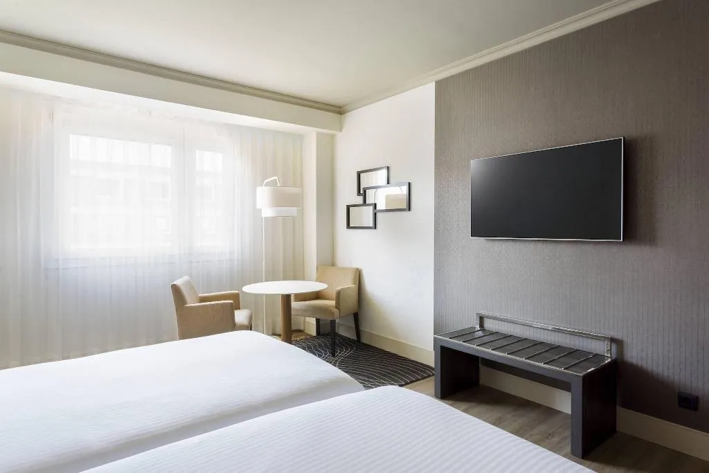 TWIN PREMIUM Room, Marriott Hotel Madrid Auditorium, Madrid