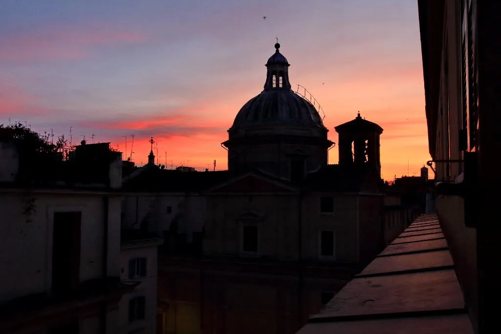 General view, Hotel Santa Sofia, Rome