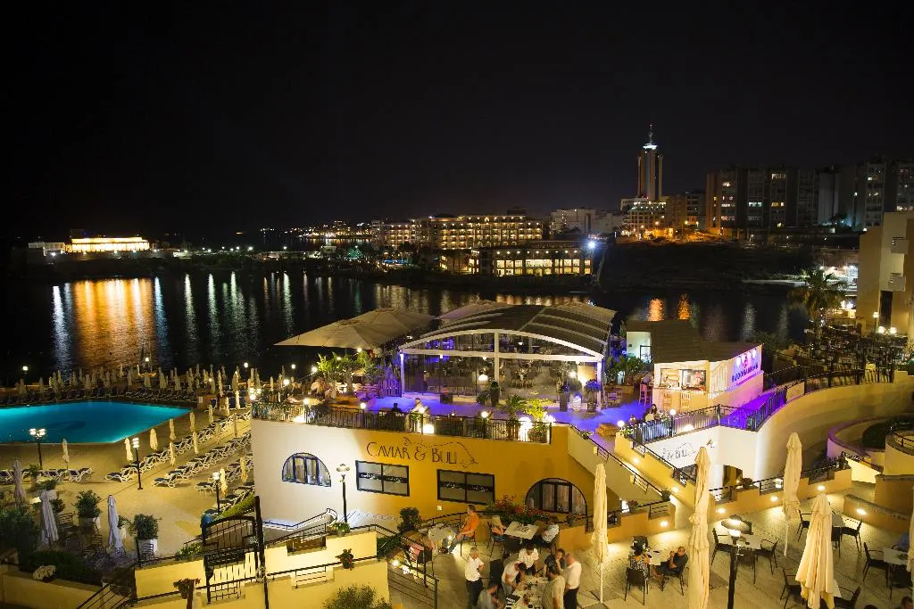 Restaurant, Verdi St Georges Bay Marina, Malta