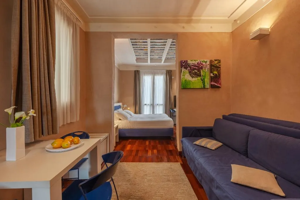 STUDIO CAPACITY 3 Room, Residence La Gancia, Palermo