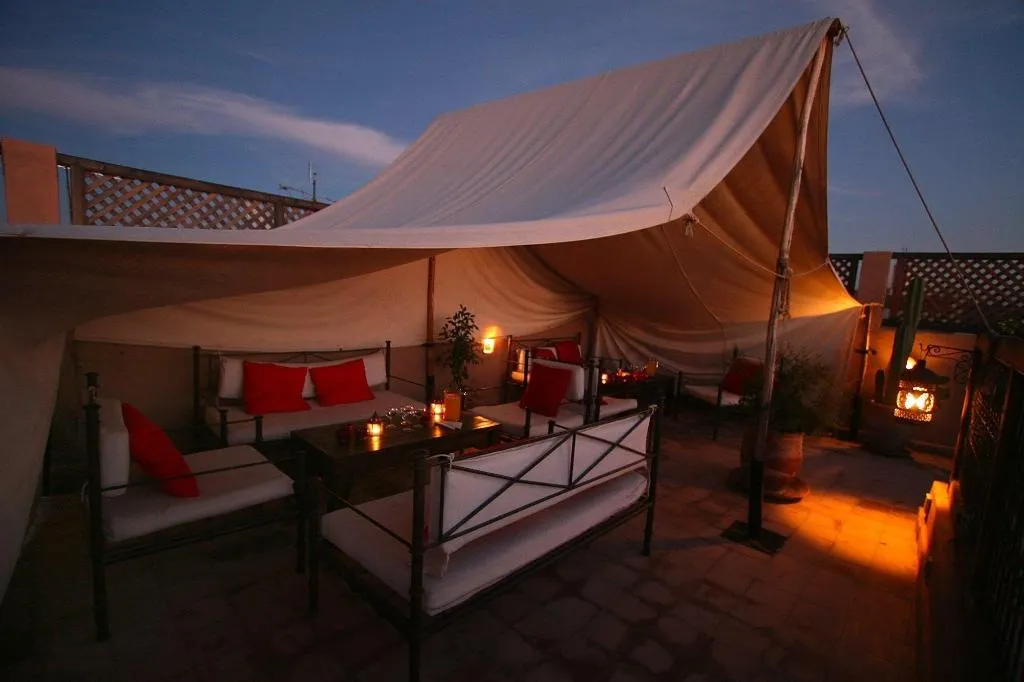 Terrace, Riad Elixir, Marrakech