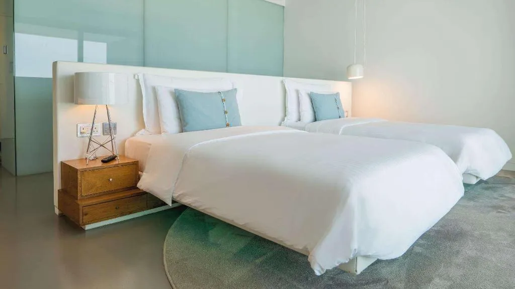 TWIN SEA VIEW Room, Nikki Beach Resort & Spa Dubai, Dubai