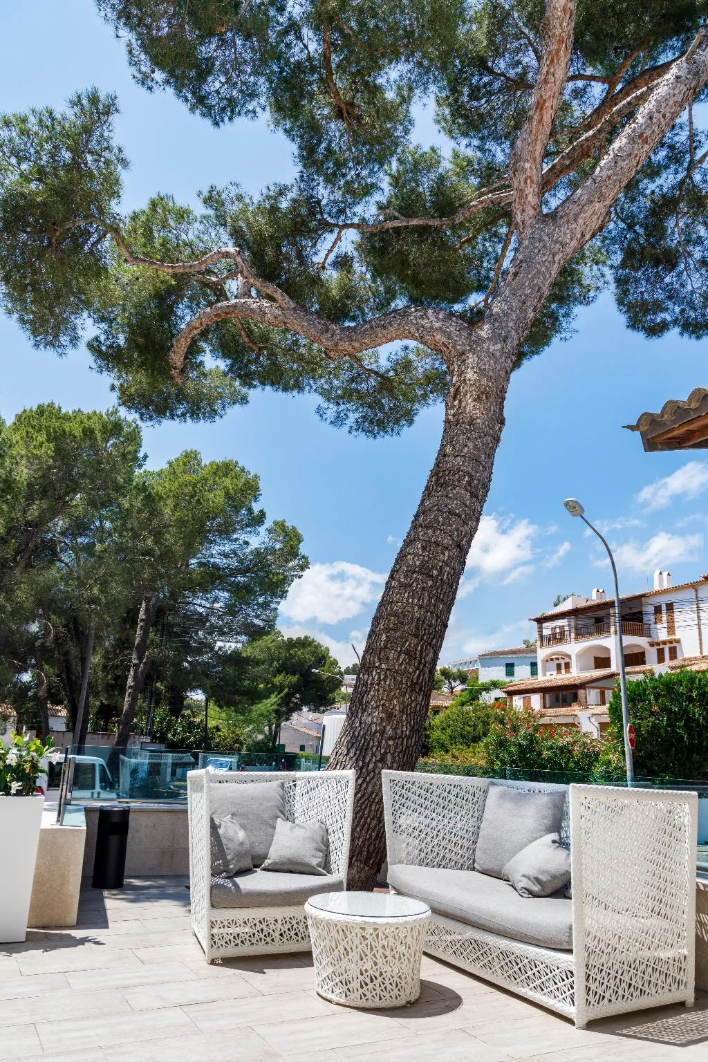 Terrace, Mar Hotels Alcanada, Majorca