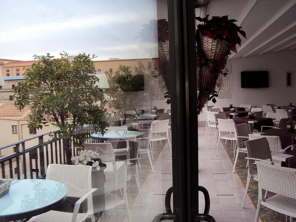 Terrace, Hotel Porta Felice, Palermo