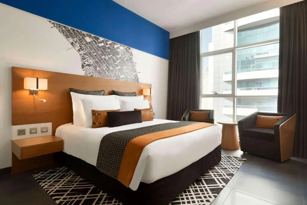 DOUBLE KING SIZE BED Room, TRYP by Wyndham Dubai, Dubai