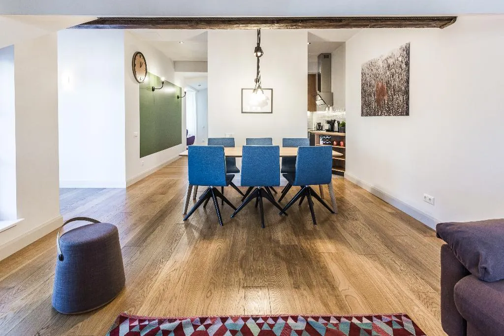 APARTMENT TWO BEDROOMS WITH TERRACE Room, Riga Lux Apartments Skolas Street 20, Riga