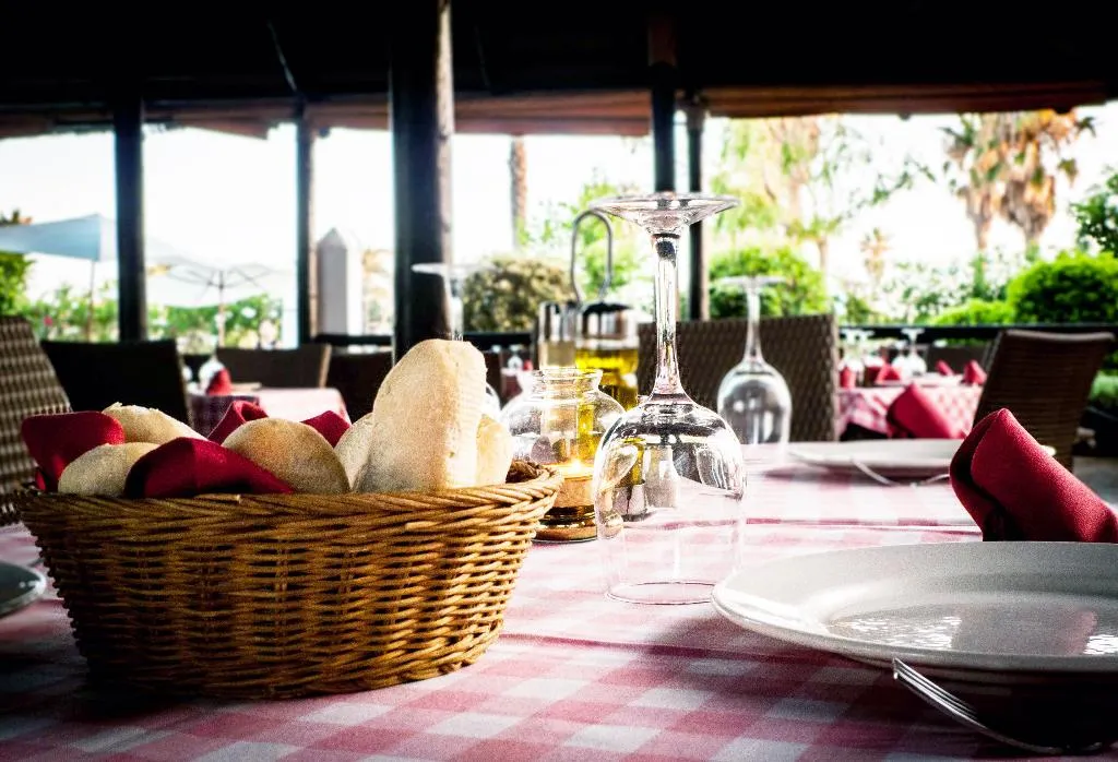 Restaurant, Playaballena, Costa De La Luz