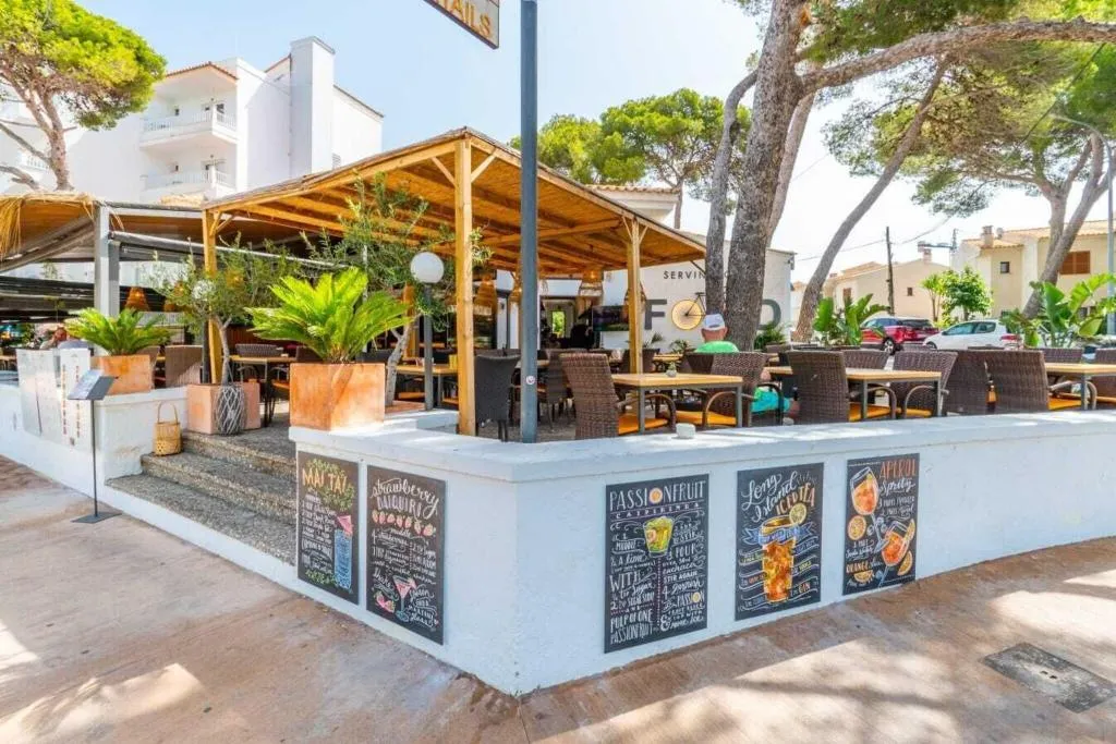 Restaurant, Hostal Alcina, Majorca