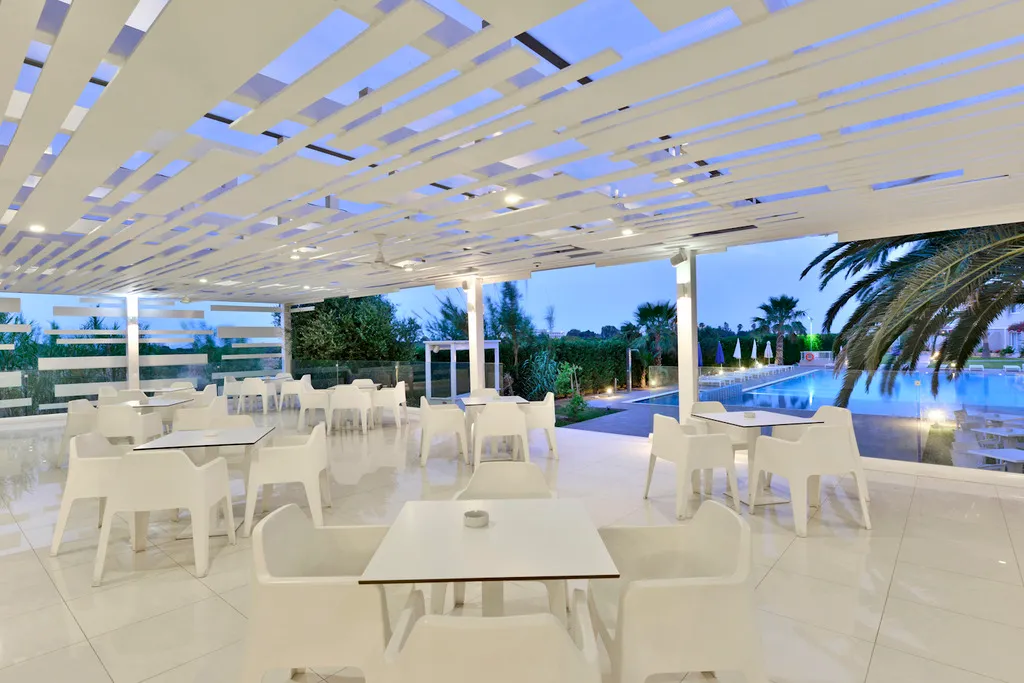 Terrace, Mon Repos Hotel, Cyprus