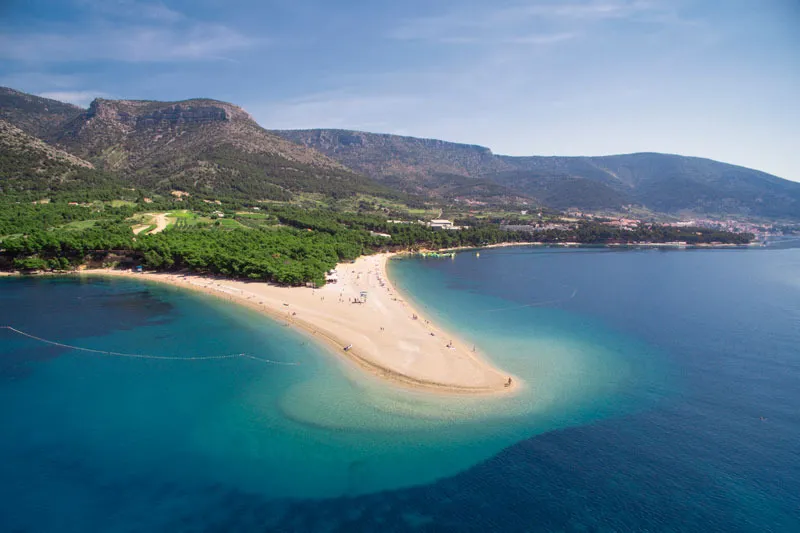 General view, Zlatni Rat Beach Hotel, Split