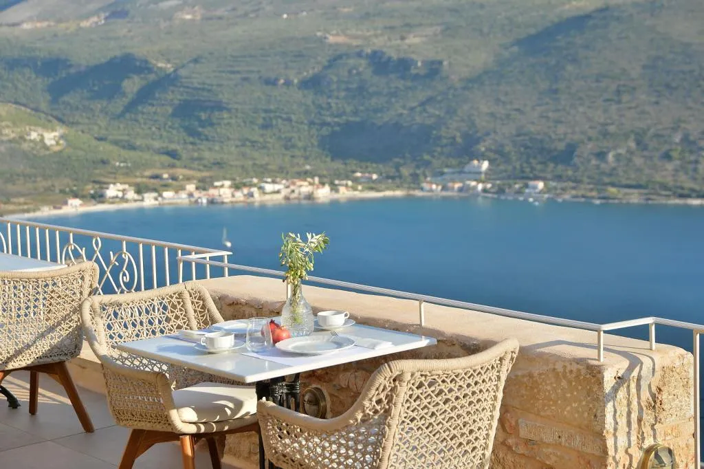 Terrace, Akrolithi Boutique Hotel & Suites, Kalamata