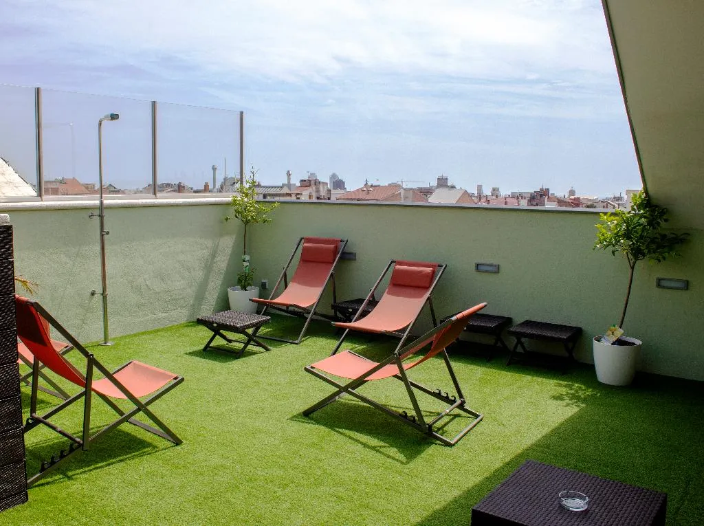 Terrace, 1881 Barcelona Gran Rosellon Hotel, Barcelona
