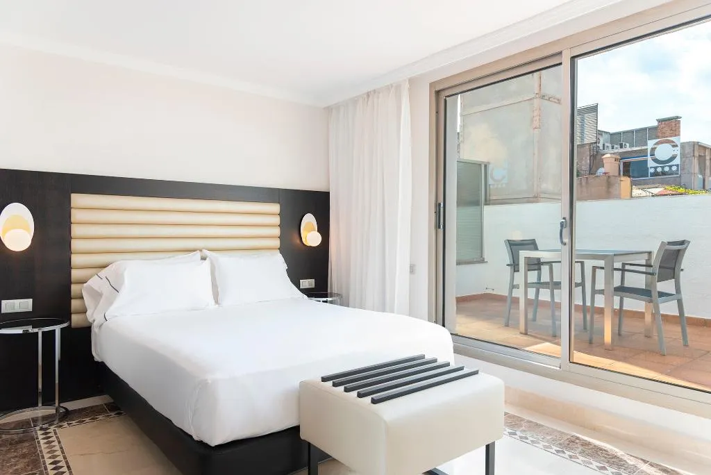 DOUBLE SINGLE USE WITH TERRACE Room, Eurostars Cristal Palace, Barcelona