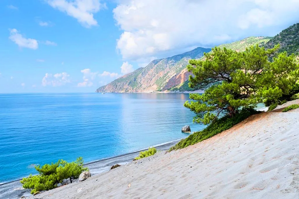 Beach, Palladion Hotel, Crete