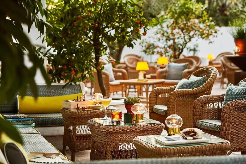 Restaurant, Marbella Club Hotel, Costa Del Sol