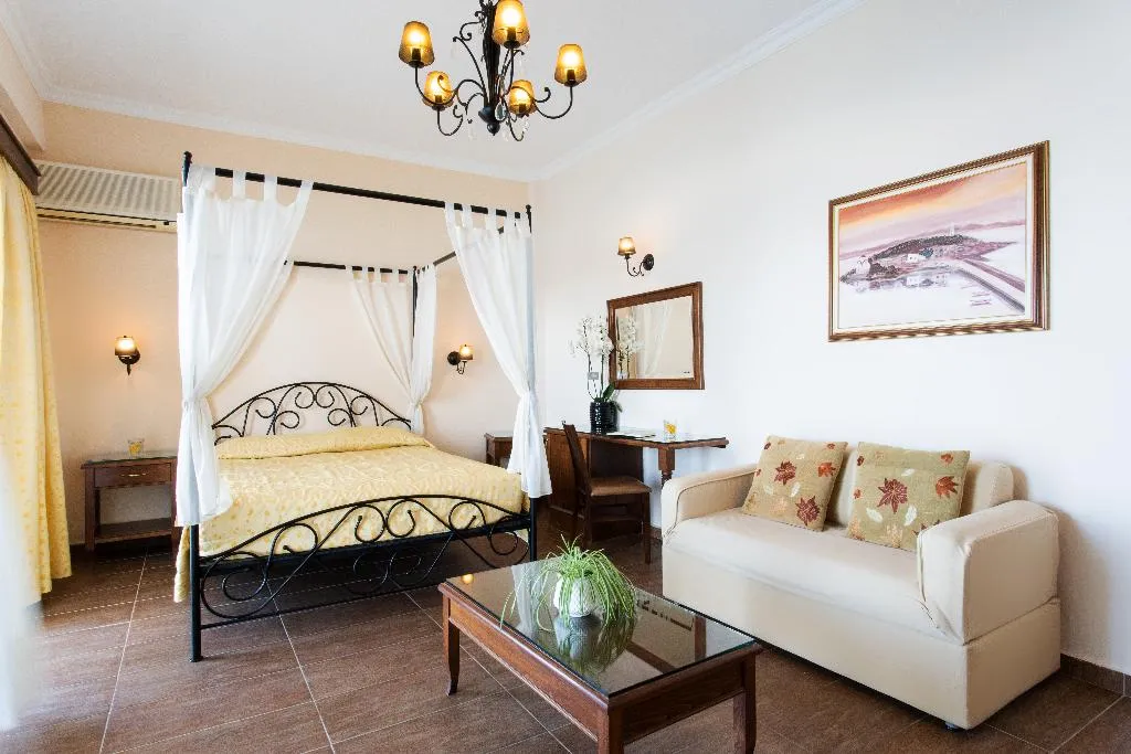 JUNIOR SUITE SEA VIEW Room, Pantheon City Hotel, Athens