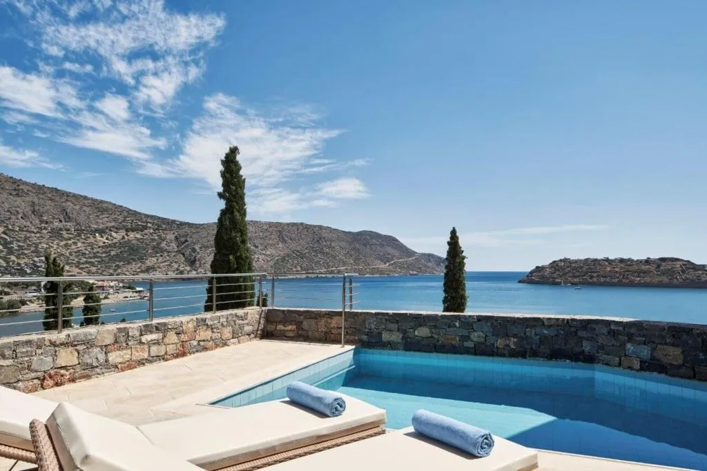 Pool, Phaea Blue, a member of SLH, Crete