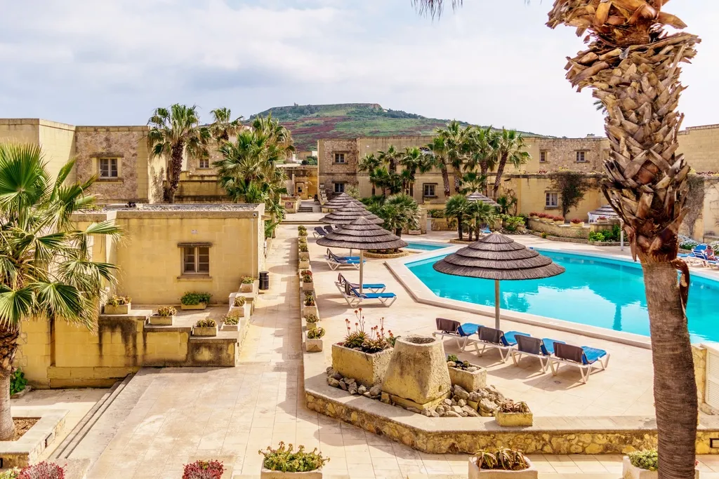 General view, Tal Fanal Complex, Gozo