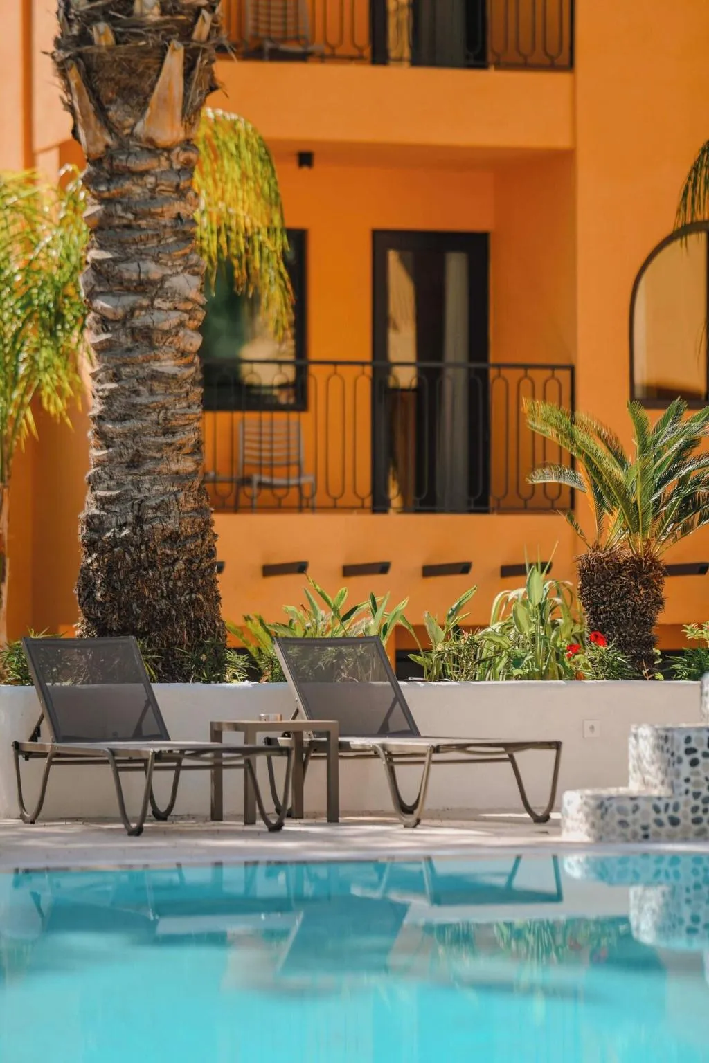 Terrace, Unsal Hotel, Dalaman