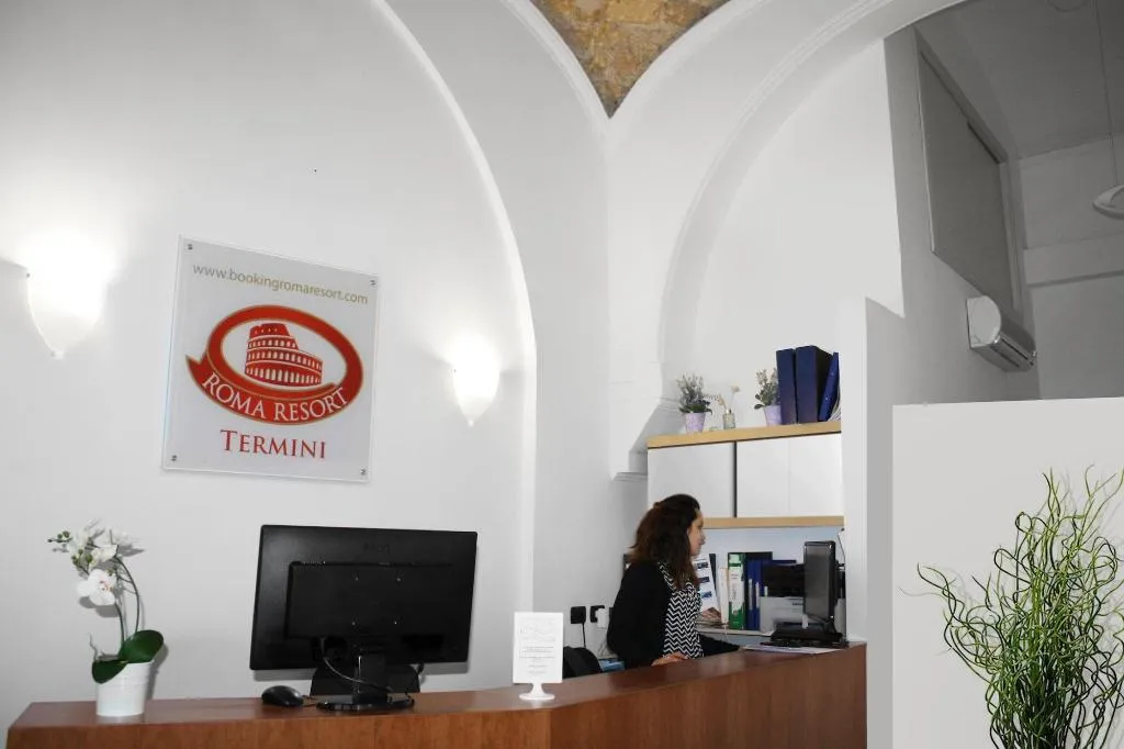 Lobby, Roma Resort Termini, Naples