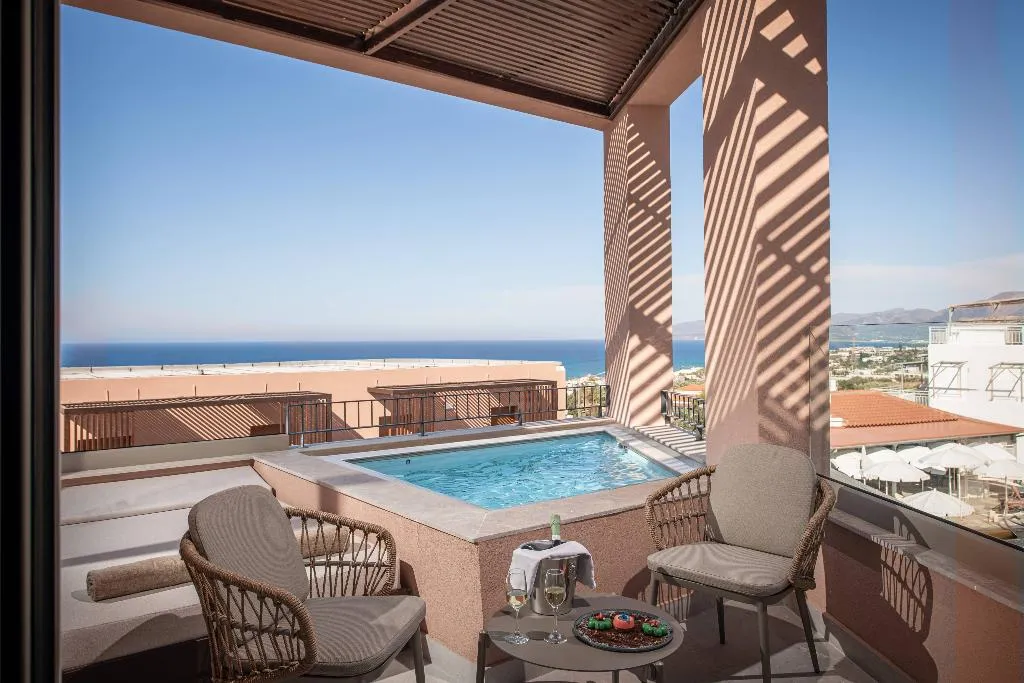 Room WITH JACUZZI Room, Esperides Resort Crete, Crete