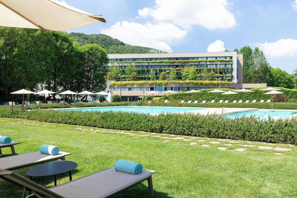 Terrace, Sheraton Lake Como, Milan