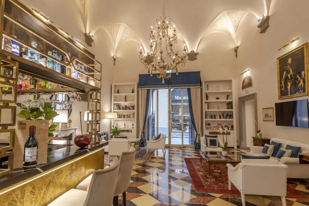 Lobby, Golden Tower Hotel & Spa, Florence