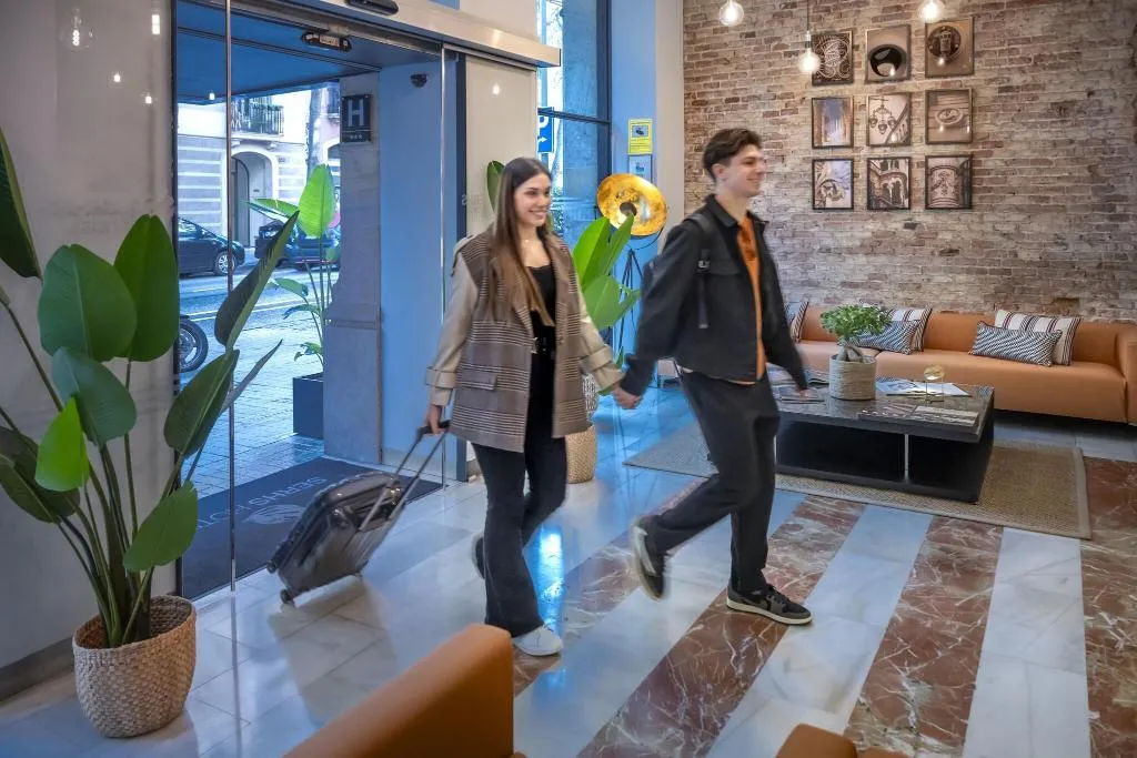 Lobby, Serhs Carlit Hotel, Barcelona