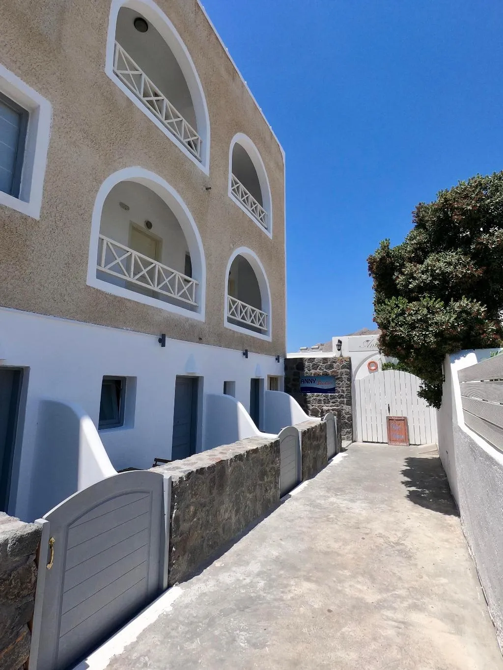 General view, Anny Studios Perissa Beach, Santorini