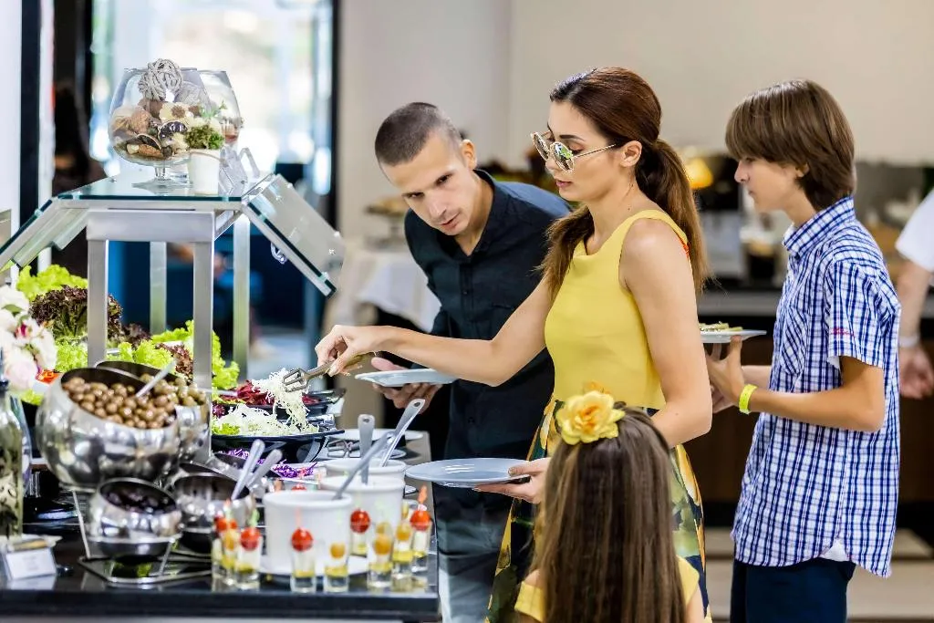 Restaurant, Prestige Deluxe Hotel Aquapark Club, Varna