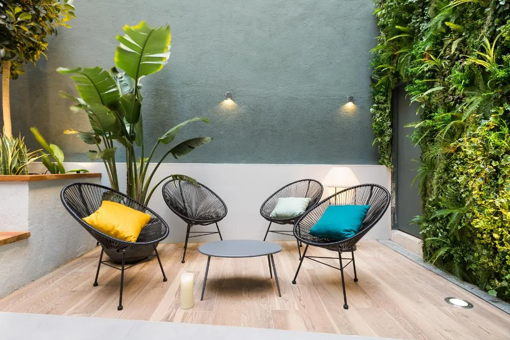 Terrace, Gracia Garden, Barcelona