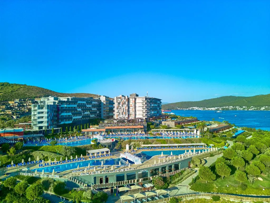 General view, La Blanche Island, Bodrum