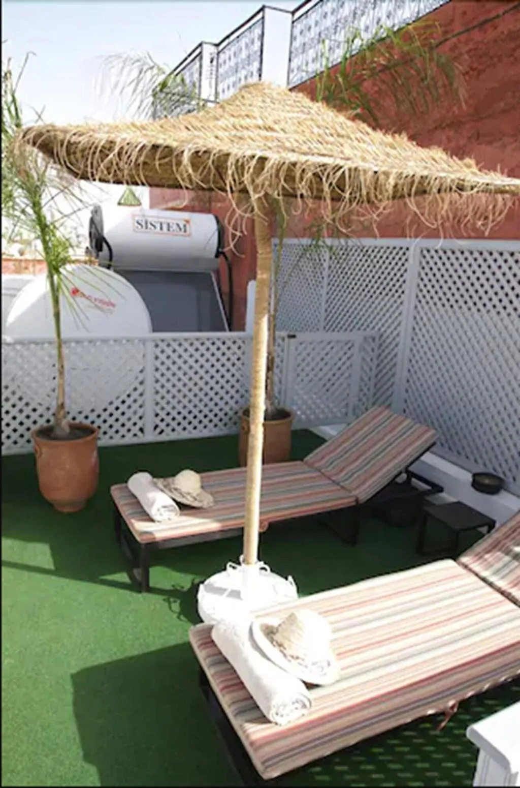 Terrace, Dar Chadia, Marrakech