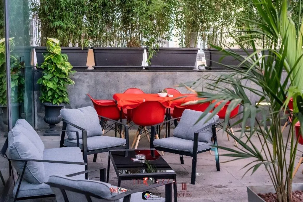 Terrace, Hotel Neronensis, Naples