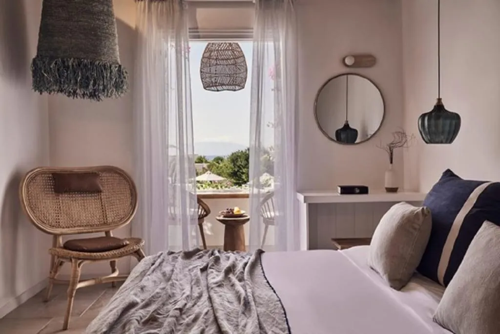 Double or Twin SEA VIEW Room, Dionysos sea side resort, Santorini