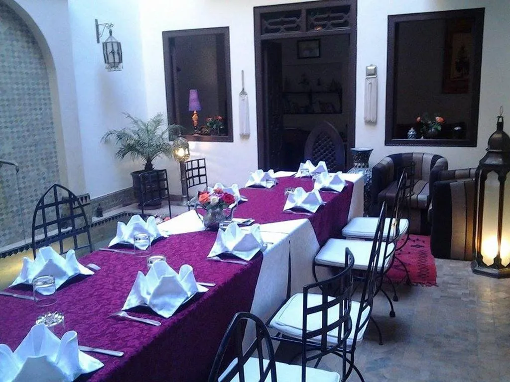 Restaurant, Riad Aubrac, Marrakech